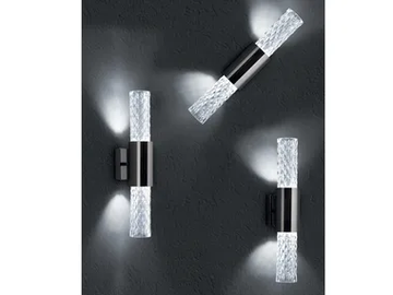 GLEAM - LED crystal wall lamp by Euroluce Lampadari - view 2